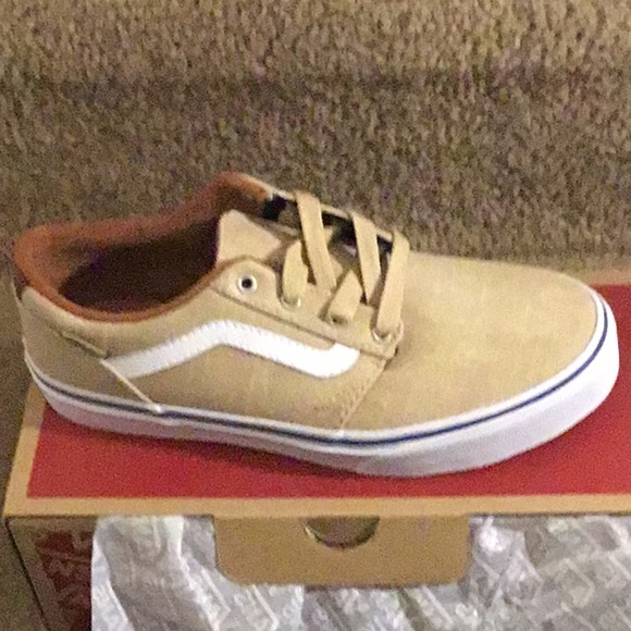kids tan vans